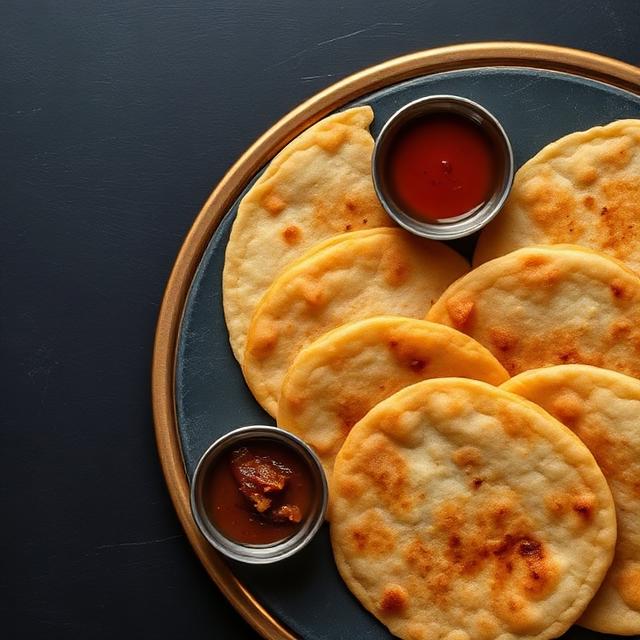 Poppadoms med Chutnier